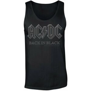 AC/DC Tričko Back In Black Černá 2XL