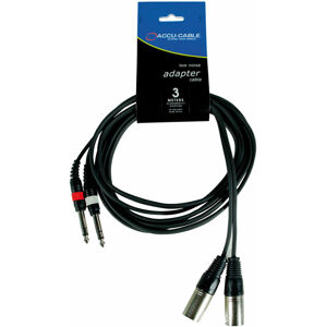 ADJ AC-2J6S-2XM 3 m Audio kabel