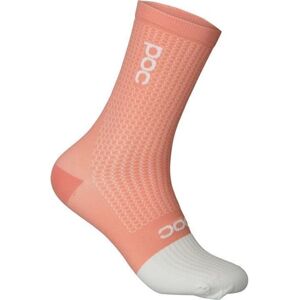 POC Flair Sock Mid Rock Salt/Hydrogen White S Cyklo ponožky