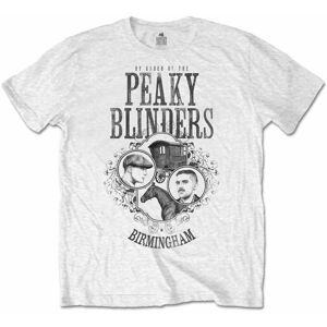 Peaky Blinders Tričko Horse & Cart White 2XL