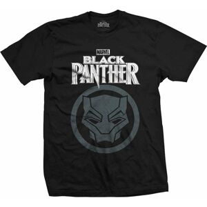 Marvel Tričko Comics Black Panther Big Icon Černá S