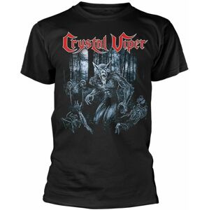 Crystal Viper Tričko Wolf & The Witch XL Černá