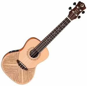 Luna TAPA A/E Koncertní ukulele Tapa design