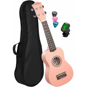 Cascha HH 3976 EN Sopránové ukulele Pink
