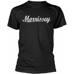 Morrissey Tričko Text Logo Černá M