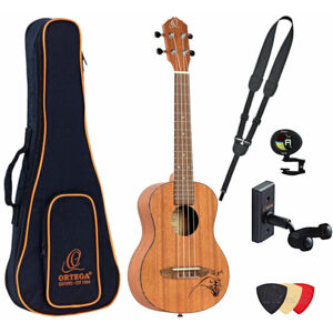 Ortega RU5MM-TE Deluxe SET Tenorové ukulele Natural