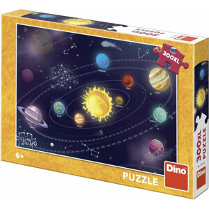 Dino Puzzle Dětská Sluneční soustava 300 dílků