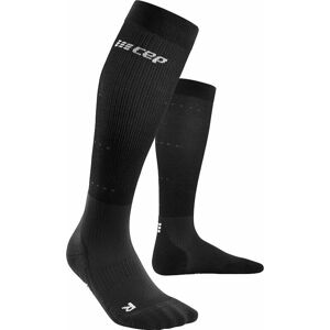 CEP WP20T Recovery Tall Socks Women Black/Black IV Běžecké ponožky