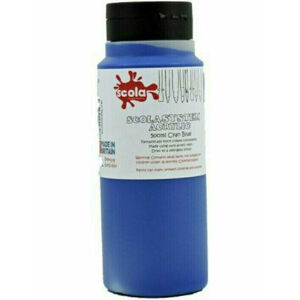 Scola Akrylová barva 500 ml Cyan Blue