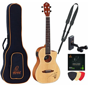 Ortega RU5CE-BA Deluxe SET Barytonové ukulele Natural