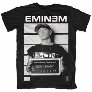 Eminem Tričko Arrest Unisex Black 2XL