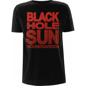 Soundgarden Tričko Black Hole Sun Černá 2XL