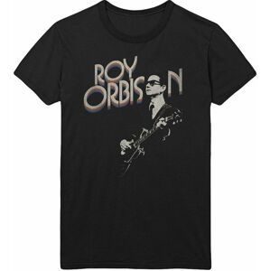 Roy Orbison Tričko Guitar & Logo Černá M