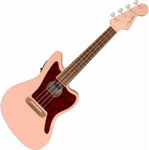 Fender Fullerton Jazzmaster Uke Koncertní ukulele Shell Pink