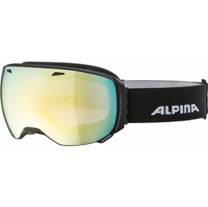 Alpina Big Horn QVM Ski Goggle Black Matt/Mirror Gold Lyžařské brýle