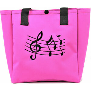 Hudební Obaly H-O Picolo Nákupní taška Růžová
