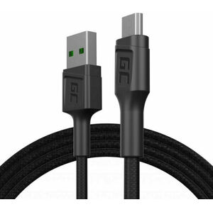 Green Cell KABGC20 PowerStream USB-A - Micro USB 120cm Černá 120 cm USB kabel