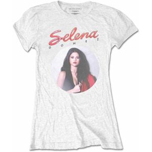 Selena Gomez Tričko 80's Bílá S