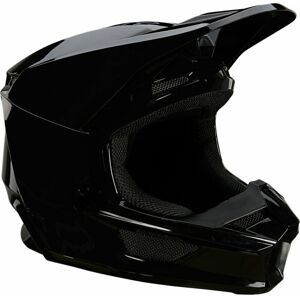 FOX V1 Plaic Helmet Black XL Přilba