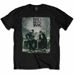 Bad Meets Evil Tričko Logo Černá 2XL