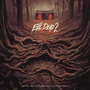 Joseph LoDuca - Evil Dead 2 (Black and Forest Green Hand Poured Coloured) (LP)
