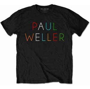 Paul Weller Tričko Multicolour Logo Černá S