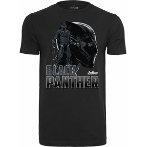 Black Panther Tričko Logo Černá XL