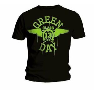 Green Day Tričko Neon Black Men Black L