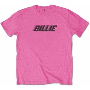 Billie Eilish Tričko Racer Logo & Blohsh L Růžová