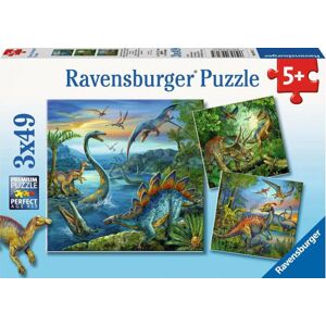 Ravensburger Puzzle Fascinační dinosauři 3 x 49 dílů