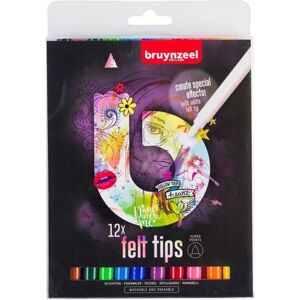 Bruynzeel Super Points Felt Tips 12 Multicolour