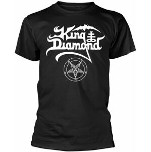 King Diamond Tričko Logo Černá XL