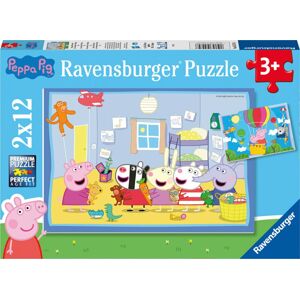 Ravensburger Puzzle Peppa Pig Pepps dobrodružství 2 x 12 dílů