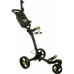 Axglo Tri-360 V2 3-Wheel SET Black/Green Manuální golfové vozíky