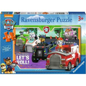 Ravensburger Puzzle Tlapková patrola V Autech 35 dílků