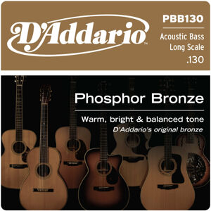 D'Addario PBB130 Samostatná struna pro baskytaru