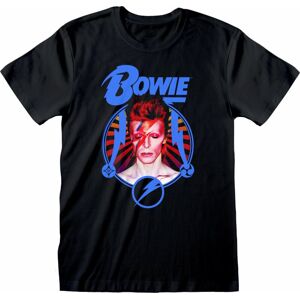 David Bowie Tričko Starburst Černá S