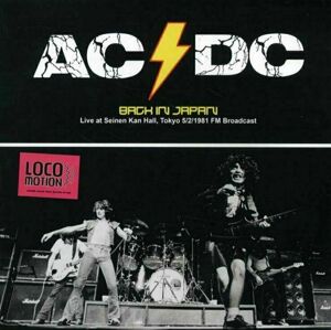 AC/DC - Back In Japan: Live At Seinen Kan Hall Tokyo 1981 FM Broadcast (Yellow Coloured) (LP)