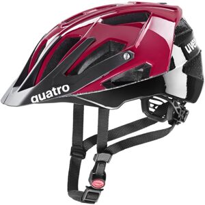 UVEX Quatro Red/Black 56-60 Cyklistická helma