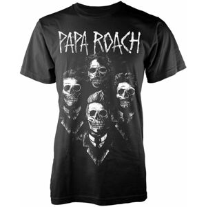 Papa Roach Tričko Portrait Černá M