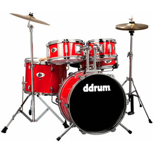 DDRUM D1 Junior Dětská bicí souprava Červená Candy Red