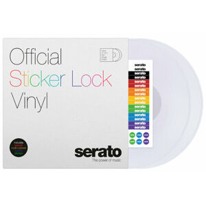 Serato Sticker Lock Vinyl Transparentní