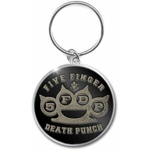 Five Finger Death Punch Knuckle Klíčenka Černá