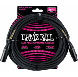 Ernie Ball P06073 Černá 7,5 m