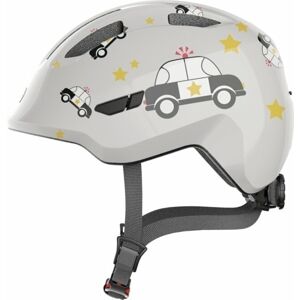 Abus Smiley 3.0 Grey Police S Dětská cyklistická helma