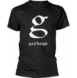 Garbage Tričko Logo Černá XL