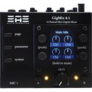 Elite Acoustics GigMix 4-1 Digitální mixpult