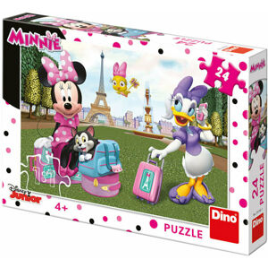 Dino Puzzle Minnie v Paříži 24 dílků