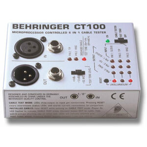 Behringer CT100 Tester na kabely