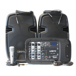 Lewitz PA 410 M Přenosný ozvučovací PA systém